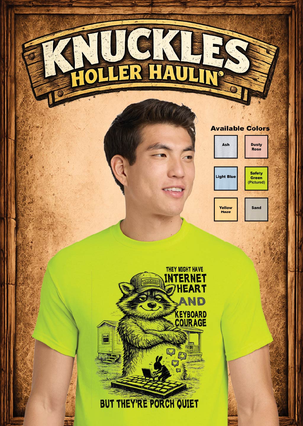 Porch Quiet - Knuckles Edition - Short Sleeve